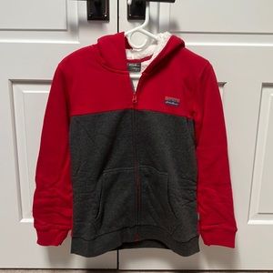Eddie Bauer fleece-lined full-zip hoodie NWT Size 12 (M)